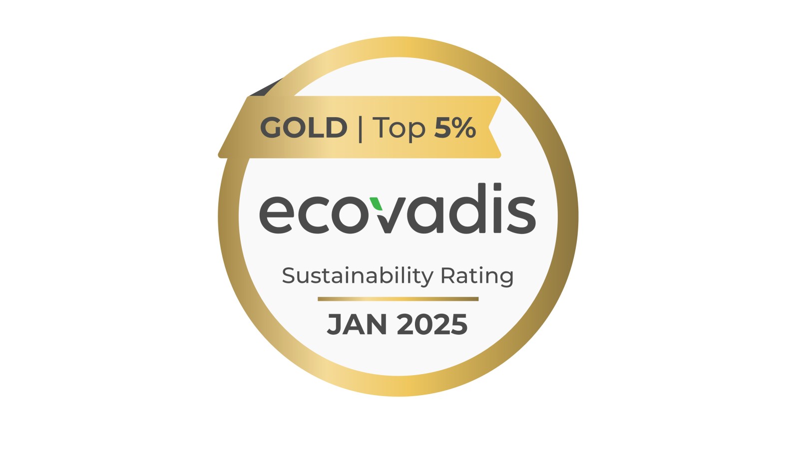 Ecovadis goud Ecovadis goud