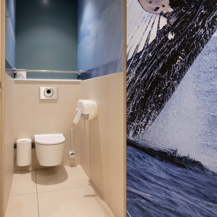 Geberit ONE wandcloset met TurboFlush en automatische spoelactivering