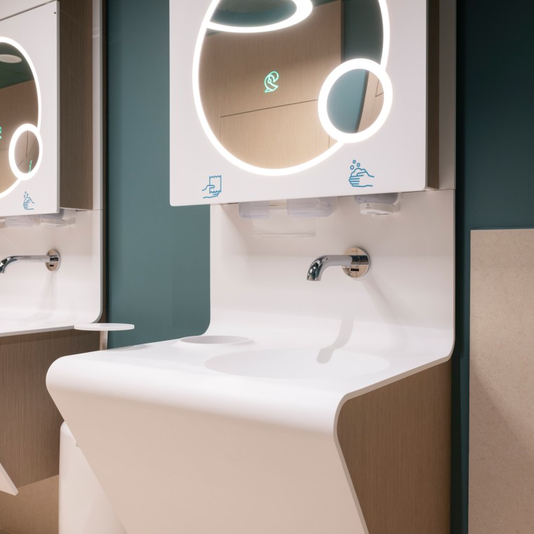 Geberit Piave wandkranen