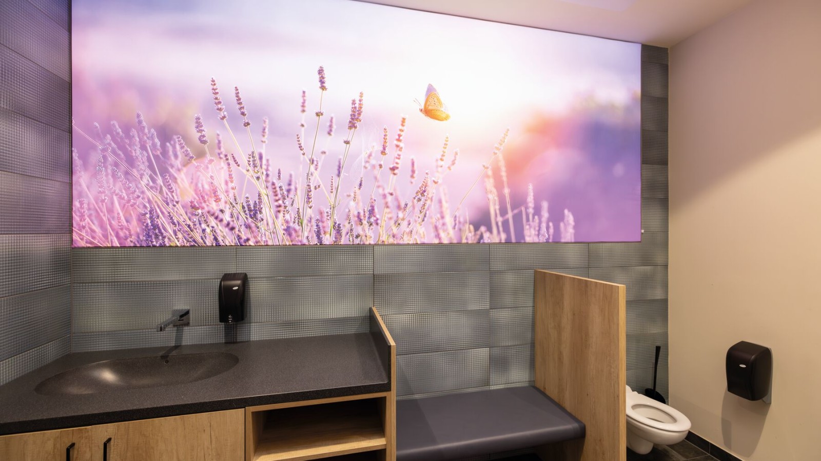 WC-gedeelte voor kinderen