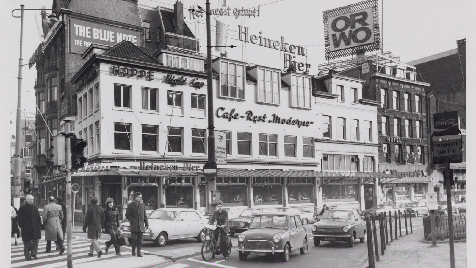 Het gebouw in 1972 (© Stadsarchief Amsterdam) Het gebouw in 1972 (© Stadsarchief Amsterdam)