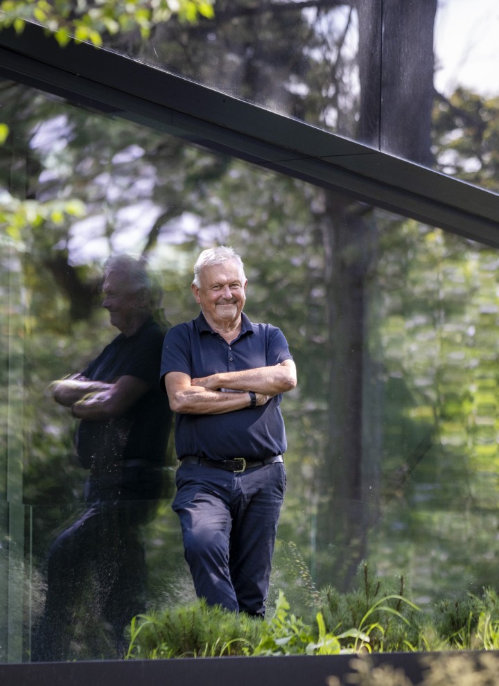 Architect Jan Pesman is gespecialiseerd in circulaire oplossingen (© Lucas van der Wee) Architect Jan Pesman is gespecialiseerd in circulaire oplossingen (© Lucas van der Wee)