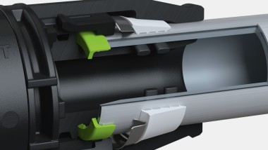 Geberit PushFit met twee afdichtingsringen