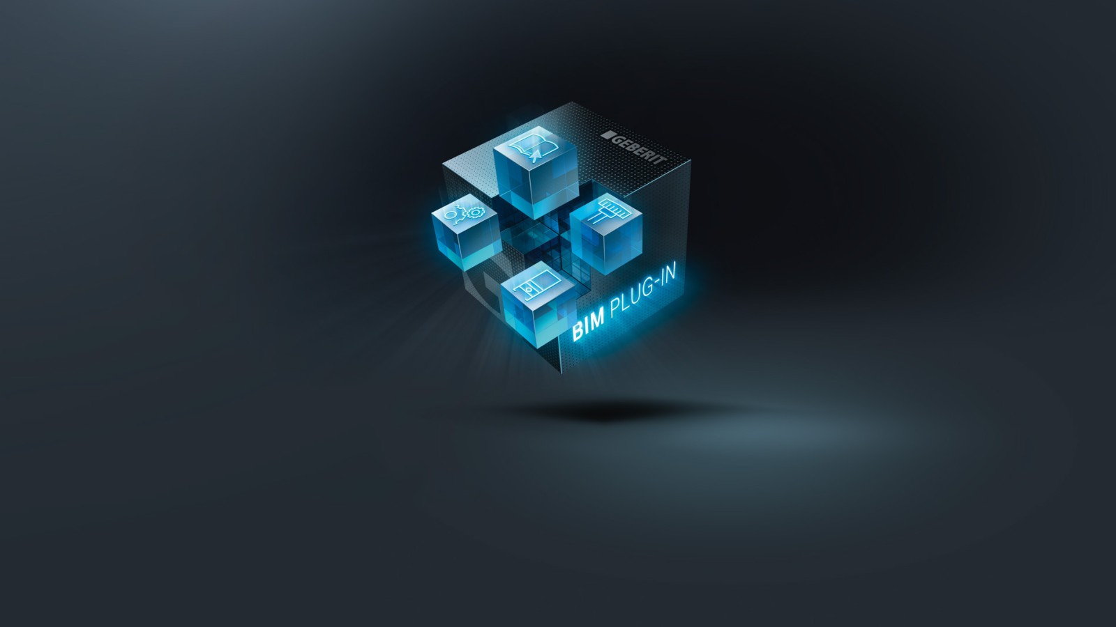 Geberit BIM plug-in met de afzonderlijke modules