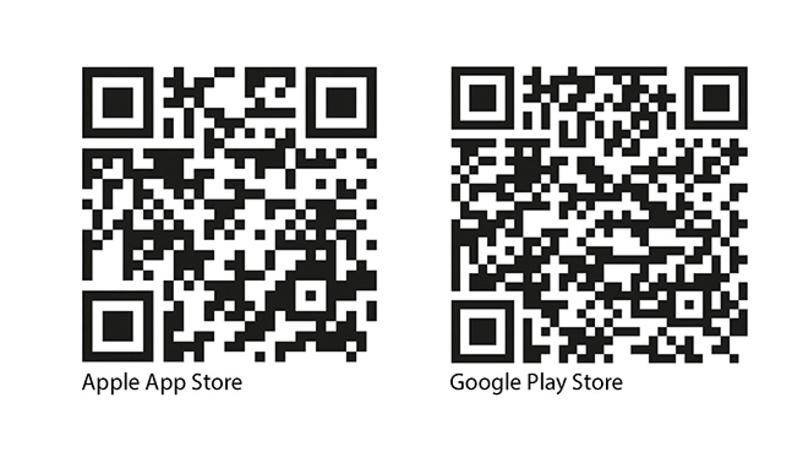 QR-code voor iOS Geberit Home App en Android Geberit Home App