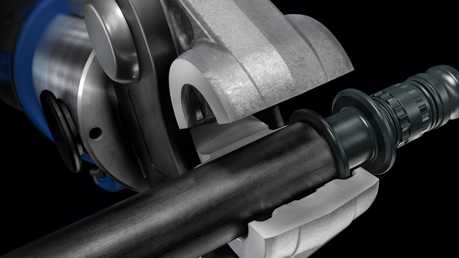 Persbek voor Geberit Mepla Persbek voor Geberit Mepla