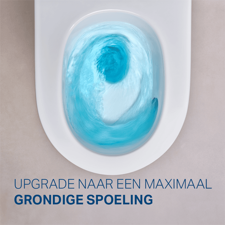 Grondige spoeling Grondige spoeling