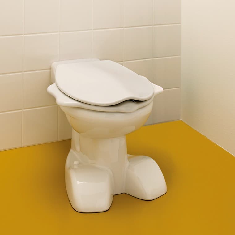 Kindercloset met voetjes Kindercloset met voetjes