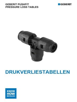 Drukverliestabellen Geberit PushFit Drukverliestabellen Geberit PushFit