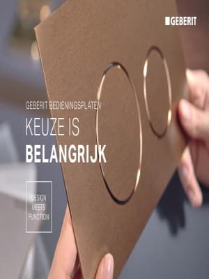 Geberit bedieningsplaten Geberit bedieningsplaten