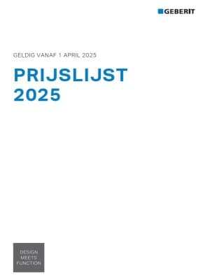 Geberit Prijslijst Geberit Prijslijst
