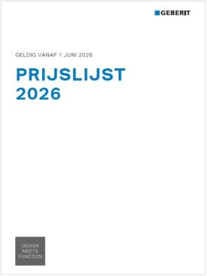Geberit Prijslijst Geberit Prijslijst