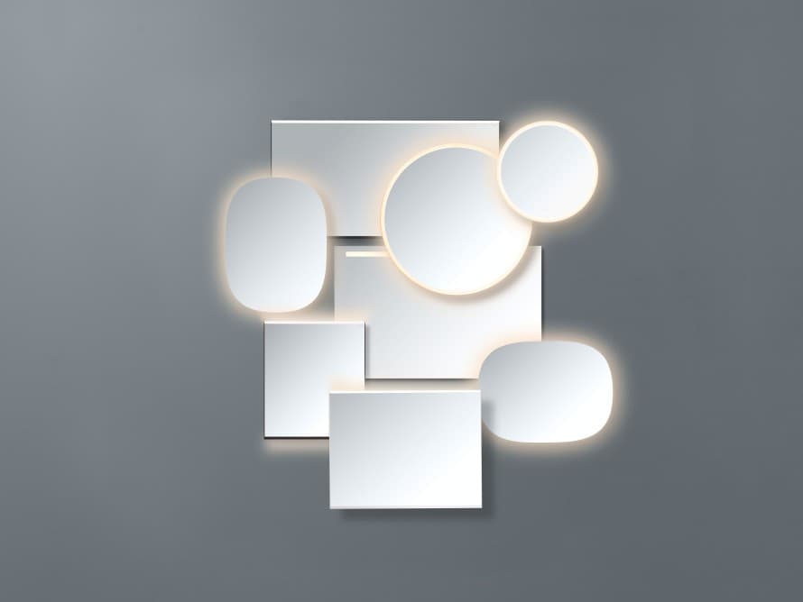 Lichtspiegels van Geberit Option Lichtspiegels van Geberit Option