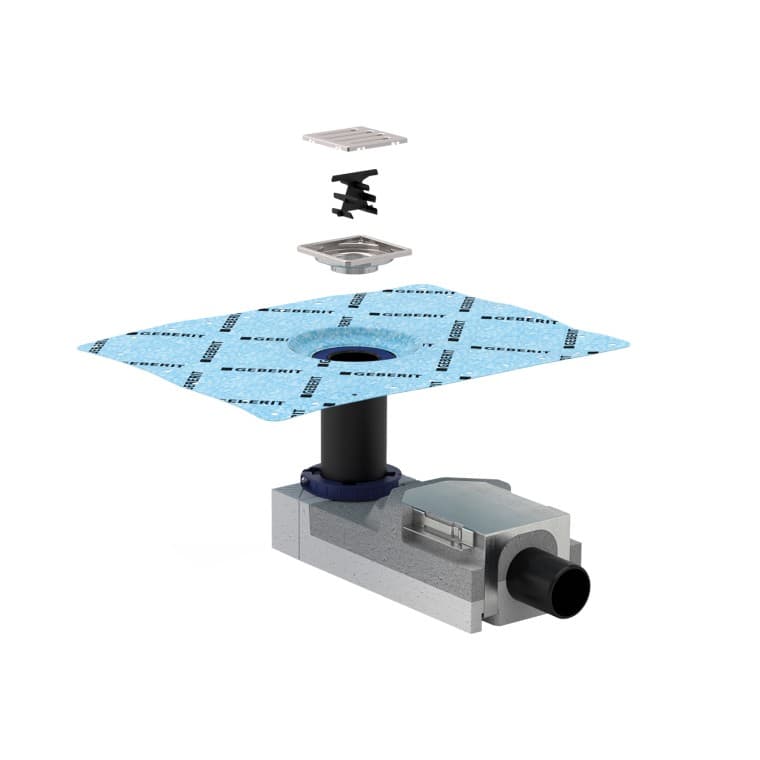 Geberit ruwbouwset voor douchevloerput Geberit ruwbouwset voor douchevloerput