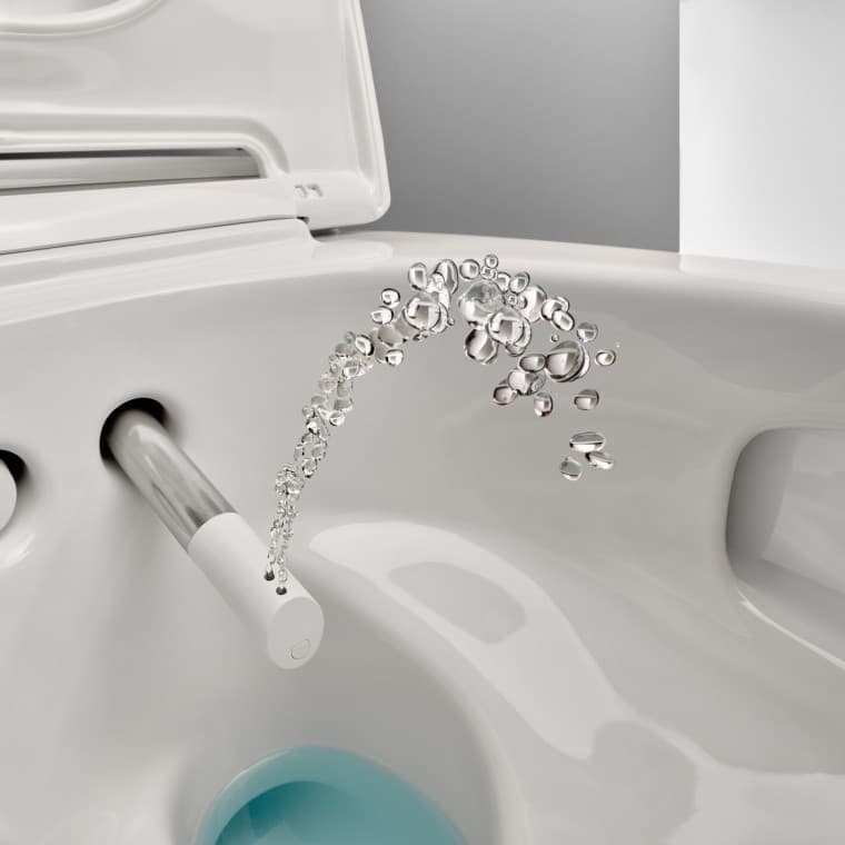 Geberit AquaClean Mera met WhirlSpray‑douchetechnologie Geberit AquaClean Mera met WhirlSpray‑douchetechnologie
