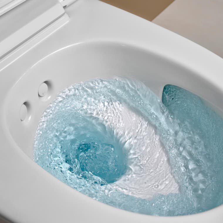 Geberit AquaClean Mera met de krachtige spoeling Geberit TurboFlush Geberit AquaClean Mera met de krachtige spoeling Geberit TurboFlush