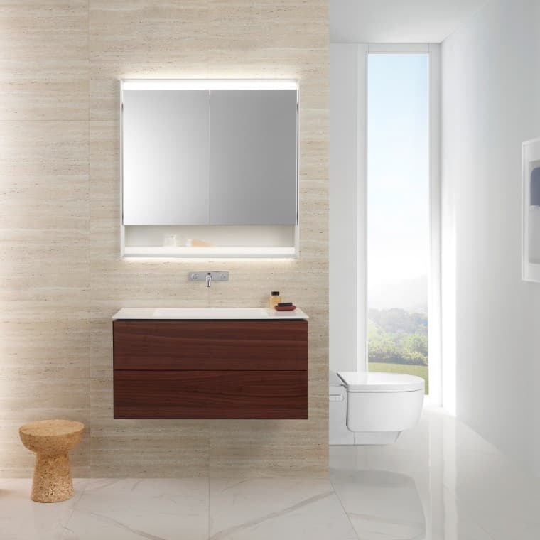 Geberit AquaClean Mera Comfort toiletsysteem Geberit AquaClean Mera Comfort toiletsysteem