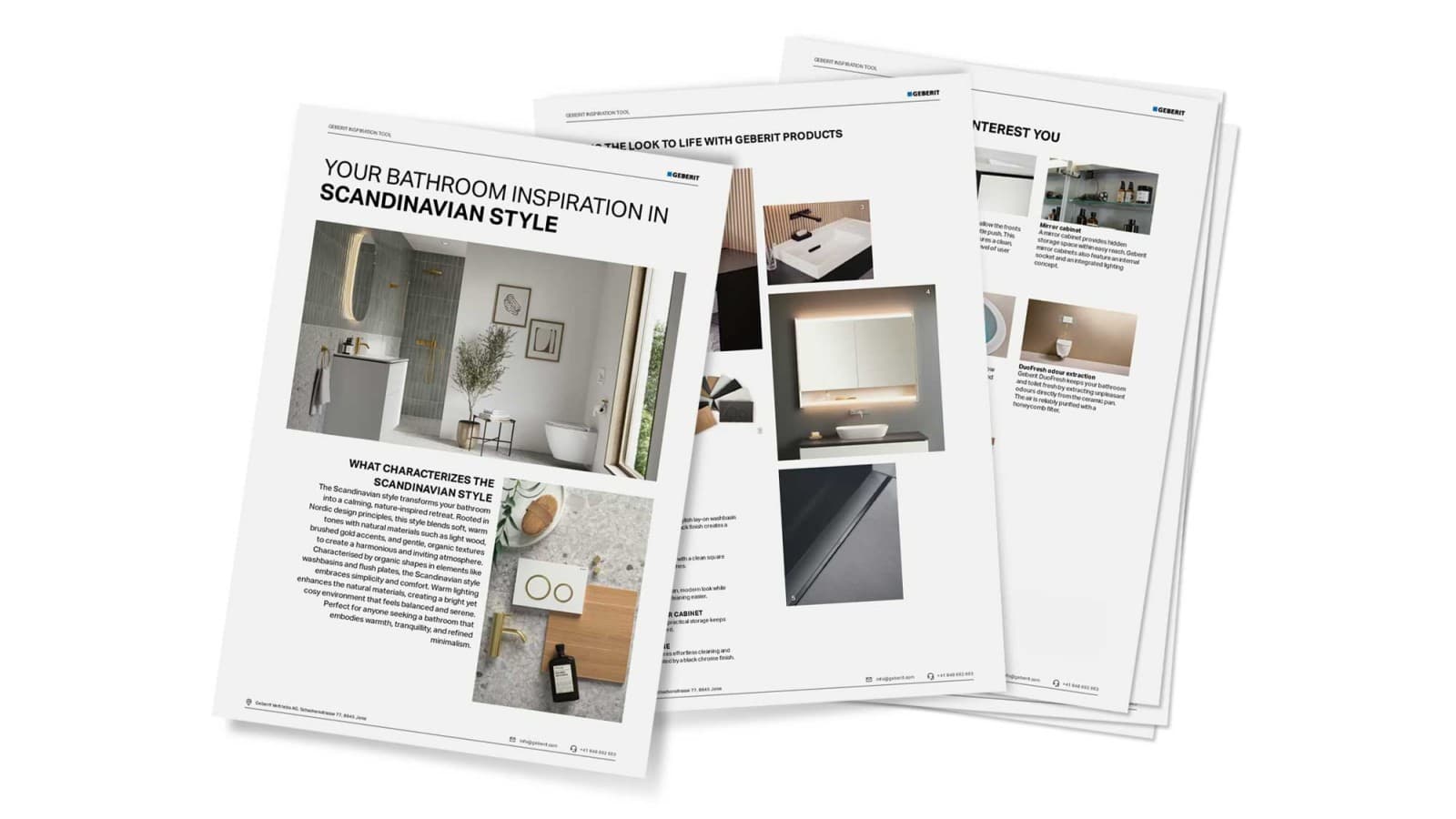 Samenvatting van de Geberit Inspiratietool Samenvatting van de Geberit Inspiratietool