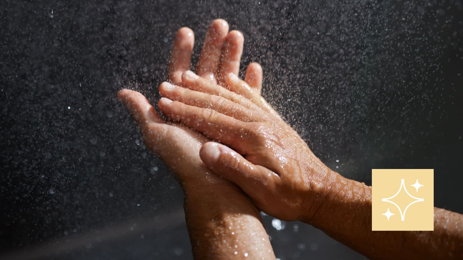 Handen wassen Handen wassen
