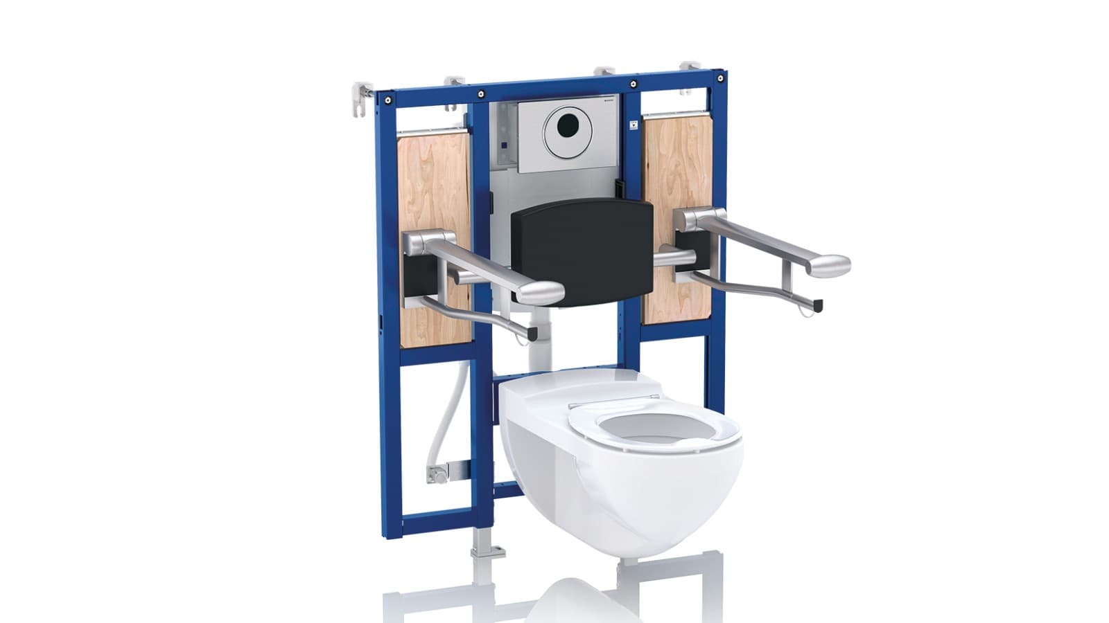 Drempelvrij wc met Geberit Duofix installatie-element Drempelvrij wc met Geberit Duofix installatie-element