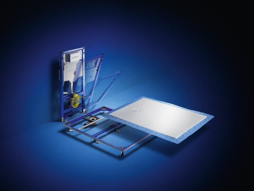 Nieuwe CleanFloor30 douchevloer met Duofix Nieuwe CleanFloor30 douchevloer met Duofix