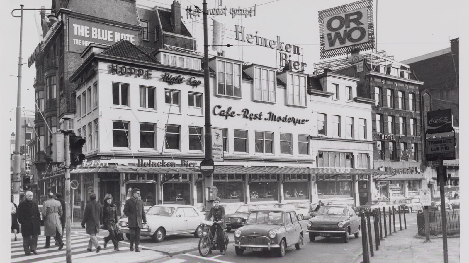 Het gebouw in 1972 (© Stadsarchief Amsterdam) Het gebouw in 1972 (© Stadsarchief Amsterdam)