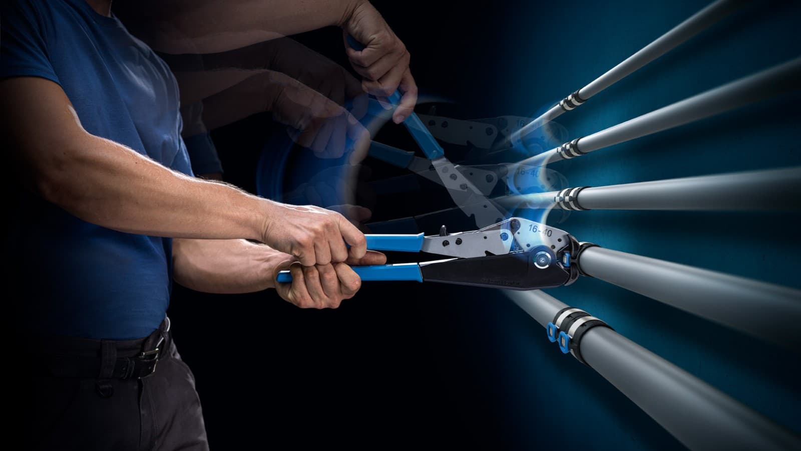 Geberit FlowFit: geen gereedschap meer wisselen Geberit FlowFit: geen gereedschap meer wisselen